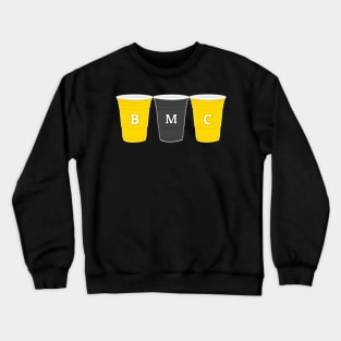 Bryn Mawr College solo cups sticker Crewneck Sweatshirt